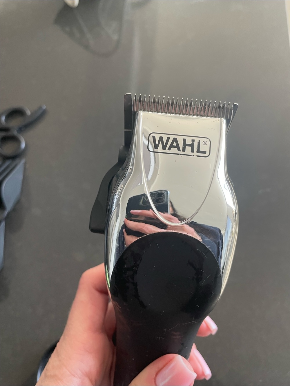 WAHL HAIR CLIPPER MODEL MC3  - Silver & Black